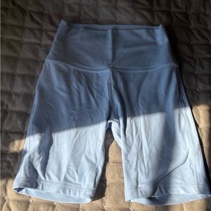 High-Waist Women's Bike Shorts in Lavender Lululemon